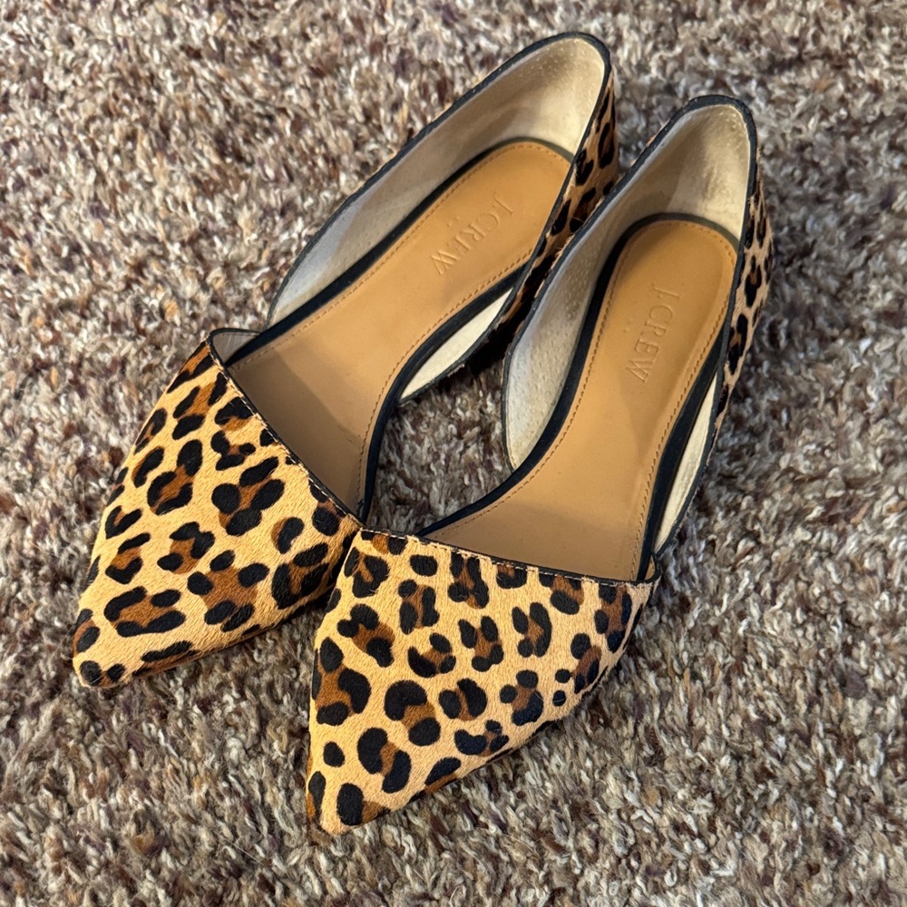 J. Crew Animal Print Women's Flats
